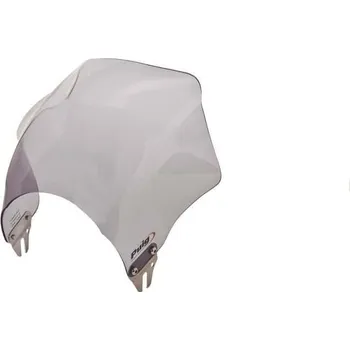 Plexi štít PUIG RAPTOR 0013H kouřová univerzální TRIUMPH Thruxton 1200 2016-2018