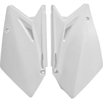 boční číslové tabulky Suzuki, RTECH (bílé, pár) R-FIRMZBN0005