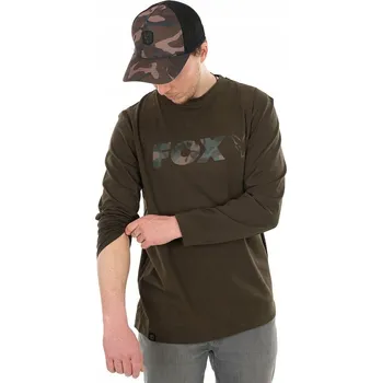 Pánská móda Tričko Fox s dlouhým rukávem a dlouhým rukávem vel. S