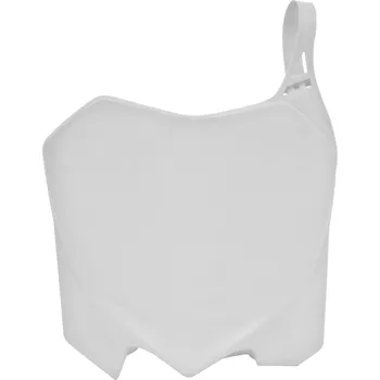 čelní číslová tabulka Honda, RTECH (bílá) HONDA CRF 250 R 2010-2013