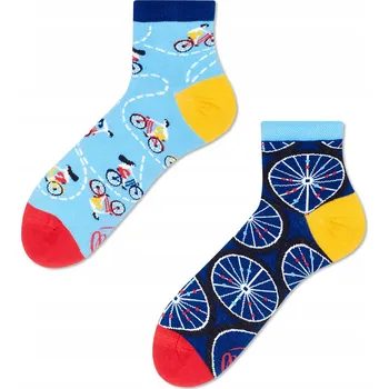 Pánské ponožky Many Mornings Ponožky The Bicycles Quarter barevné, velikost 35-38