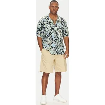 HUGO Košile Beach 50540065 Tmavomodrá Regular Fit L