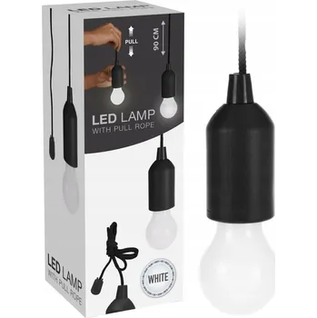 Závěsné svítidlo Orion bílé, 1 LED světlo, na baterie