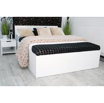 Postel Elvisia Manželská postel DESA s roštem | 180 x 200 cm Barva: Bílá