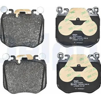 Brzdová destička Sada brzdových destiček, kotoučová brzda DELPHI LP3926
