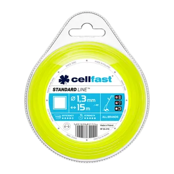 Struna do sekačky Vyžínací struna STANDARD - čtvercová 1,6 mm 15 m