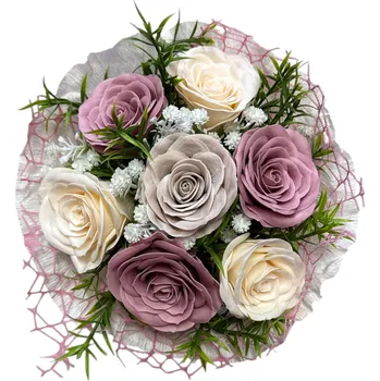 Dortová svíčka DANNY MADE Mýdlová květina A42