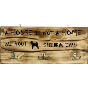 Věšák Šatní ramínko dřevěný Art-Dog černý, dub rustikální, dub sonoma, retro dřevo, béžové odstíny, hnědé odstíny