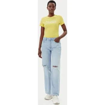 Pánská móda Tommy Jeans T-Shirt Essential DW0DW19447 Žlutá Slim Fit XS