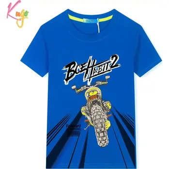 Chlapecké tričko Dětské tričko KUGO HC0703 modré vel.164