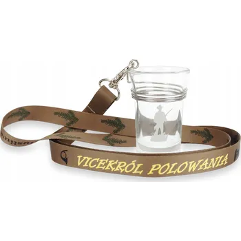 Sklenice Lovecký dárek: sklenička + šňůrka V-ce Král