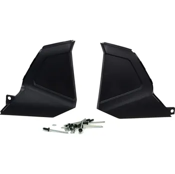 boční kryty vzduchového filtru Yamaha, RTECH (černé, pár) YAMAHA WR 250 F 2016-2018
