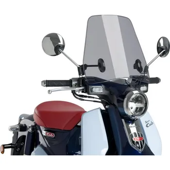 Plexi štít PUIG URBAN 3491H kouřová HONDA Super Cub 2018-2019