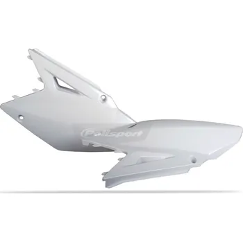 Boční číslové tabulky POLISPORT 8601500003 (pár) bílá 8601500003