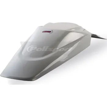 Zadní blatník POLISPORT 8561500011 bílá KAWASAKI KX 65 2000-2023