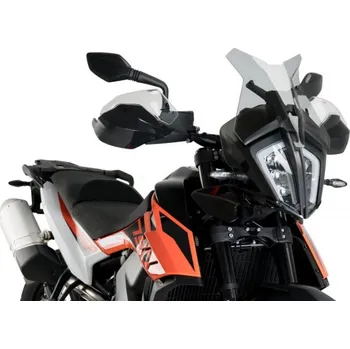 Plexi štít PUIG RACING 3738H kouřová KTM Adventure 790 (R) 2019-2019