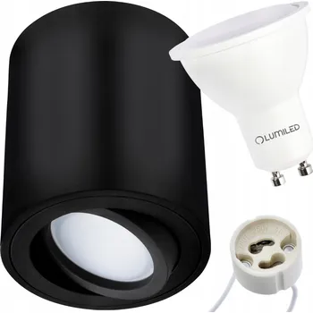 Bodové svítidlo Bodové kulatý svítidlo Lumiled černé