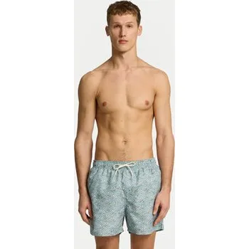 Pánské plavky Selected Homme Plavecké šortky 16089427 Zelená Comfort Fit XL