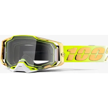 Motocyklové brýle ARMEGA 100% brýle Feelgood, čiré plexi 50721-101-01