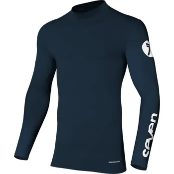 Moto dres Dres SEVEN Zero Compressions pro mládež - tmavě modrý 2020010-410-YS