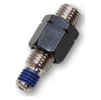 Zrcátko pro motocykl HIGHSIDER Zrcadlový adaptér M10 x 1,25 s levým závitem na M8, černý 304-043