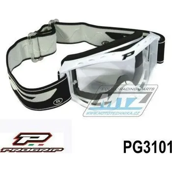 Motocyklové brýle Brýle Progrip dětské 3101 - bílé PG3101-01