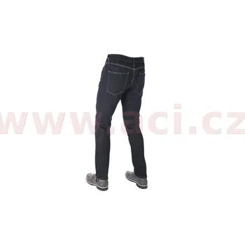 Moto oblečení PRODLOUŽENÉ kalhoty Original Approved Jeans Slim fit, OXFORD, pánské (černá) (Velikost: 30/34) 2H817223