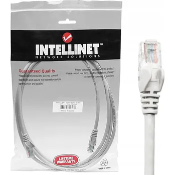 Síťový kabel Patchcord Intellinet U/UTP 5e RJ45 / RJ45 5 m šedý
