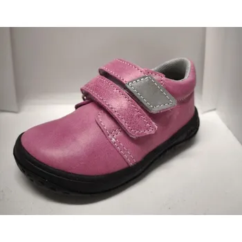 Dívčí polobotky JONAP B1MV light - dětské kožené nízké, 2SZ, mazanina růžová 2025 Velikost: 28