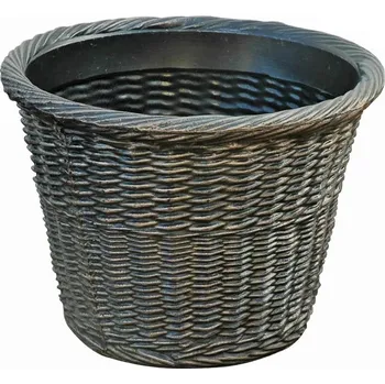 Květináč Roto květináč BAMBUS R - imitace dřeva / ø450 x 340&nbsp;mm