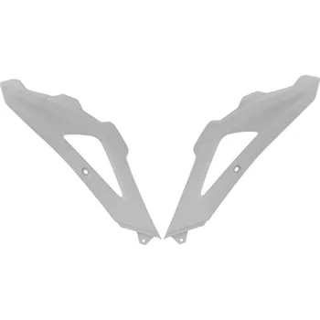 vrchní díl spoilerů chladiče Husqvarna, RTECH (bílý, pár) HUSQVARNA TC 510 - od 2004 2008-2009