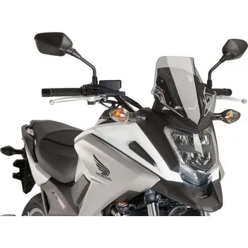 Plexi štít PUIG RACING 8909H kouřová HONDA NC 750 X 2016-2020