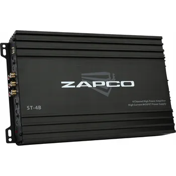 Zesilovač do auta ZAPCO ST-4B - 4kanálový Zesilovač do Auta 4x65/90W 2x180RMS Třída AB
