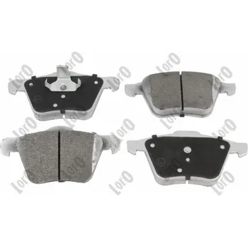 Brzdová destička Sada brzdových destiček, vždy 4 kusy v sadě ABAKUS 231-01-248