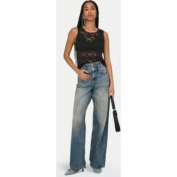 JDY Top Eva 15351499 Černá Regular Fit S