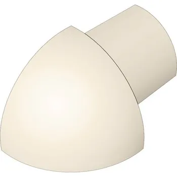 soklová lišta NOVÁK Koncovka k ukončovací liště PVC jasmín 9x9 AAPU 904-YB/V