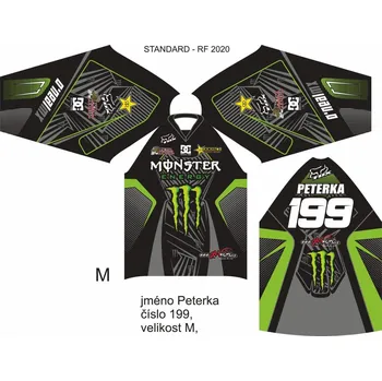 Moto dres Dres na zakázku Motokros, Enduro, MTB, BMX, DH, 132 2H1128123