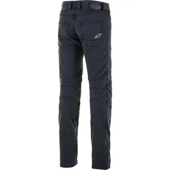 Moto kalhoty kalhoty DAIJI DENIM kolekce DIESEL JEANS, ALPINESTARS (sepraná černá) (Velikost: 32) 2H894718