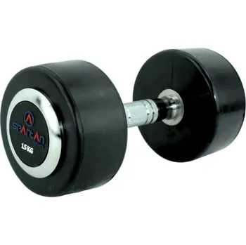 Potažené/pogumované jednoruční činky Spartan Sport 1x 15 kg