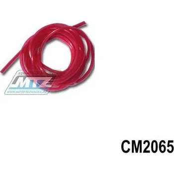 Palivový systém pro motocykl Hadice palivová 6mm (1/4palce) x 1metr - červená CM2065-04