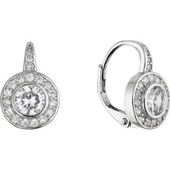 Náušnice Evolution Group Stříbrné visací náušnice 11620.1