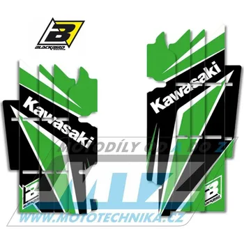 Polep vozidla Polepy mřížek chladiče Kawasaki KXF450+KX450 / 16-23 + KXF250+KX250 / 21-23 - typ polepů Dream4 KAWASAKI KX 450 F 2016-2020