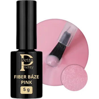 Lak na nehty Petra nehty Fiber báze pink 5g Hema/DI Hema Free