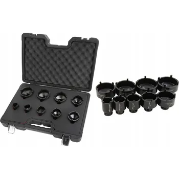 Klíč SADA NÁSTRČNÝCH KLÍČŮ PRO DRÁŽKOVÉ MATICE KM4-KM12