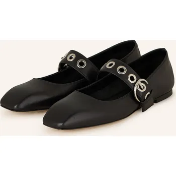 Dámské baleríny Aeyde Dámské Baleríny Typu Mary Jane Uma, černá, 39