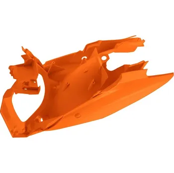 boční číslové tabulky KTM, RTECH (oranžové, komplet vč. držáku vzduch. filtru) KTM EXC 250 2012-2016