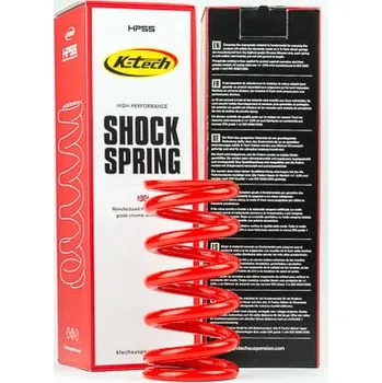 Pružina zadního tlumiče K-TECH 5962-270-525 52.5N červená KAWASAKI KX 250 1998-2008
