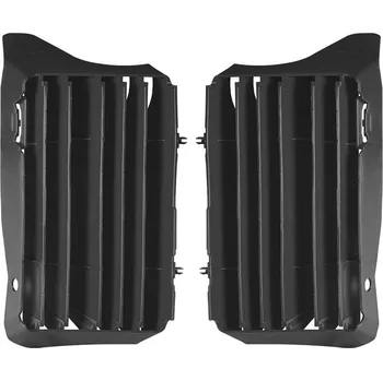 žaluzie chladiče Honda, RTECH (černé, pár) HONDA CRF 450 RX 2021-2023