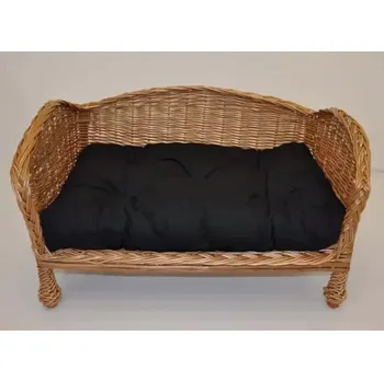 Pelíšek pro psa Pohovka pro psa San 68 x 47 x 36 cm černá