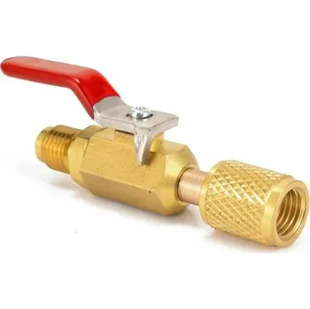 Ventil Kulový kohout klimatizace 1/4 R407 R134 R404